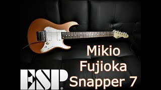 Video thumbnail for ESP Mikio Fujioka Snapper 7 Review by moises salcido