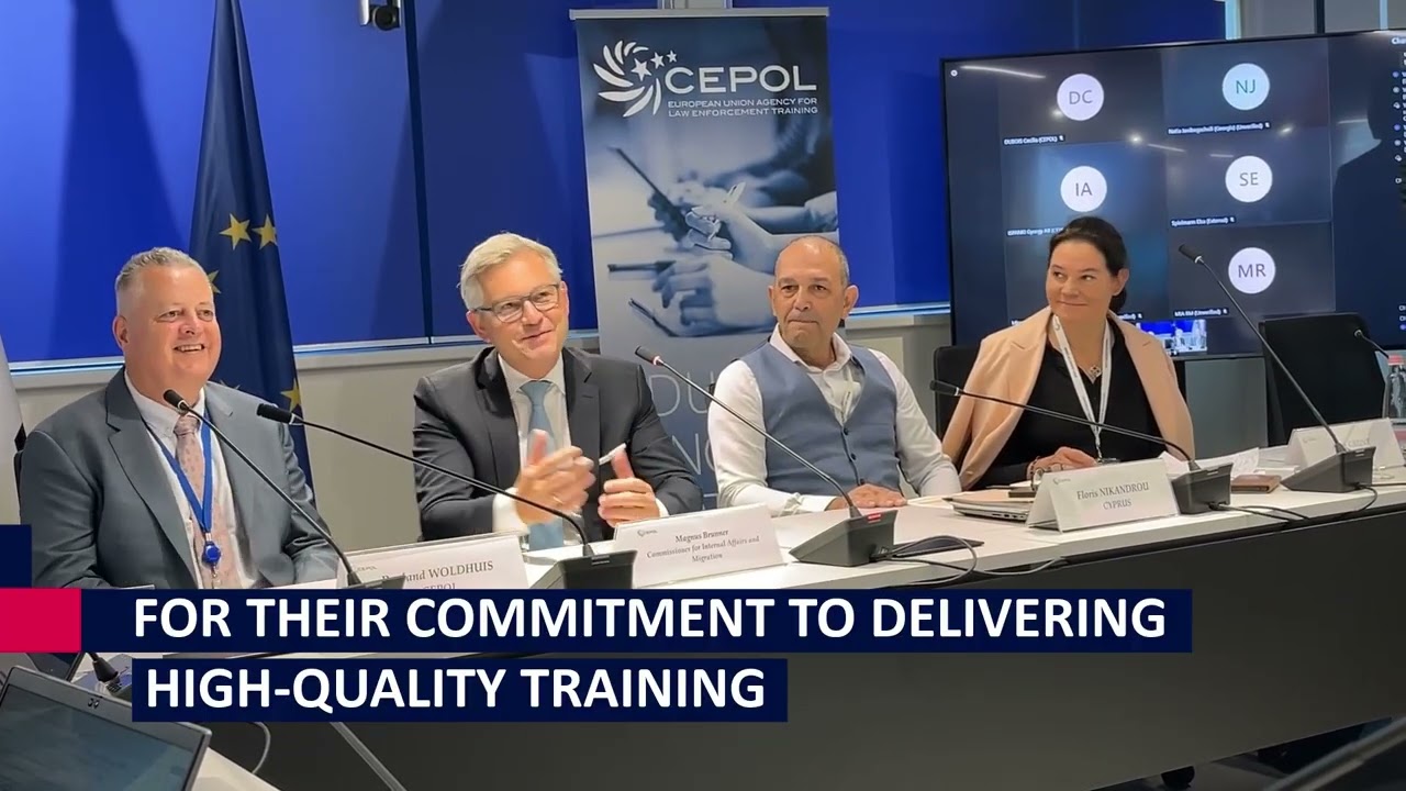 Commissioner Brunner visit to CEPOL