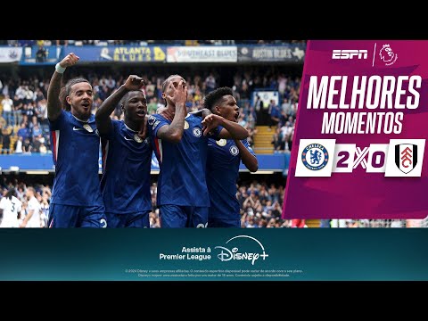 Gols e lances de Chelsea x Fulhan