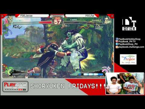 [PlayBookTV Shoryuken Fridays 11.22.15] USf4 FGS James VS PBE Rei
