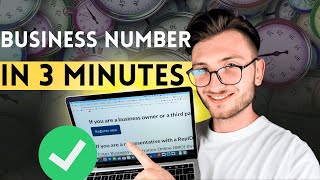 How To Get A Business Number In Canada Online | CRA Business Portal