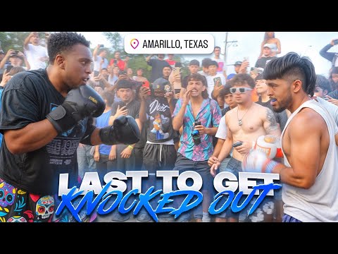 THE BIGGEST LAST TO GET KNOCKED OUT | Amarillo Tx 😳🔥…