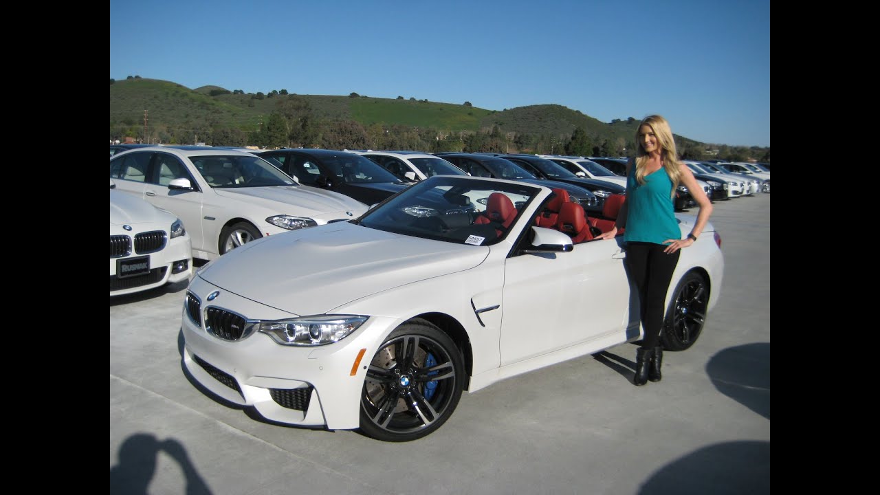 NEW BMW M4 Convertible - Exhaust Sound - Black M Wheels - Full Review