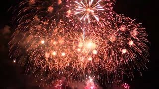 preview picture of video '2013 Japanese Fireworks 群馬県 たまむら花火大会 特殊スターマイン&フィナーレ Dream of 38000'