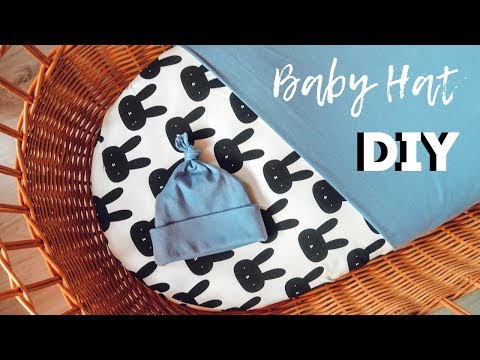 DIY Seamless Knotted Baby Hat + Free Pattern