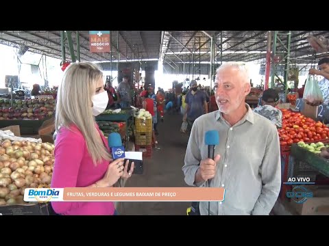 Frutas, verduras e legumes baixam de preço 29 07 2022