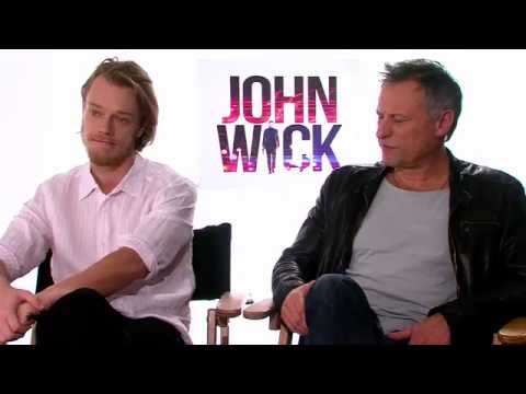Alfie Allen and Michael Nyqvist "John Wick" Interview