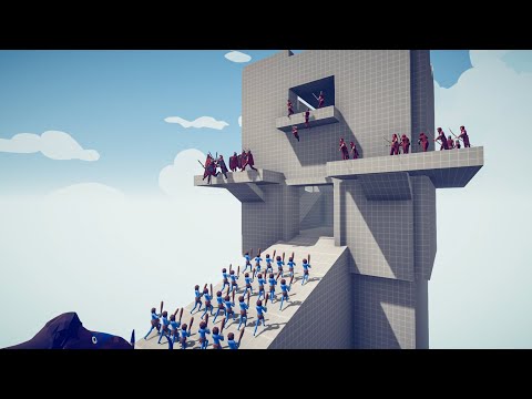 Medieval Team vs Every Unit - Totally Accurate Battle Simulator TABS