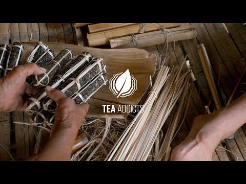 Tea Addicts - Laos Phongsaly wild Cigar Tea, Heicha, Dark Tea, Gushu, Pu-Er