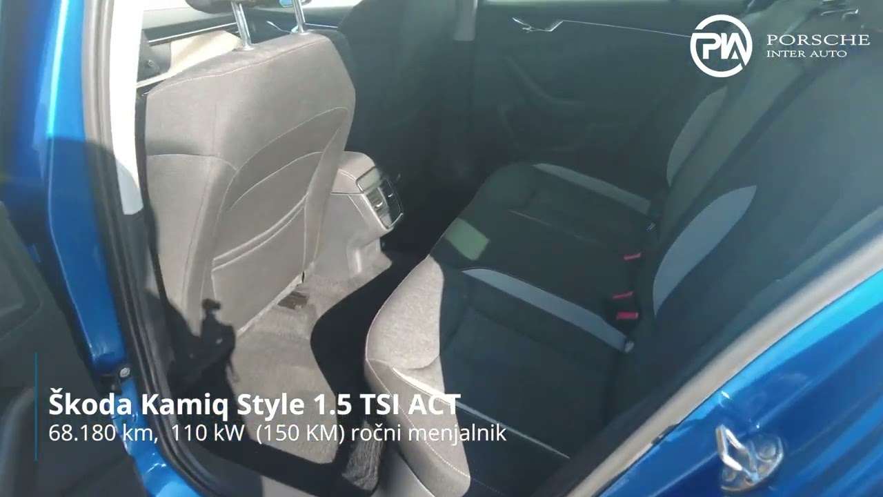 Škoda Kamiq Style 1.5 TSI ACT - SLOVENSKO VOZILO