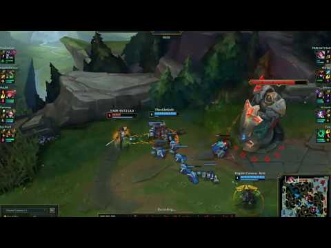 The Shy Fiora smurfing on NA Peasents :P