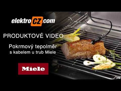 Miele Center České Budějovice | Pokrmový teploměr s kabelem u trub Miele