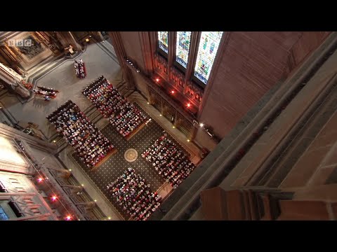 Jerusalem at Liverpool Anglican Cathedral from Songs Of Praise 28/08/2016