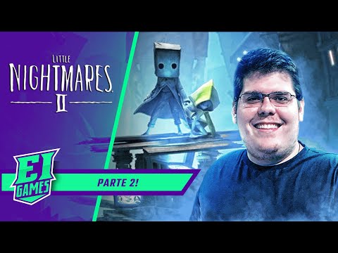 FUGINDO DA PROFESSORA PESCOÇUDA MALDITA! - LITTLE NIGHTMARES II - PARTE 2!