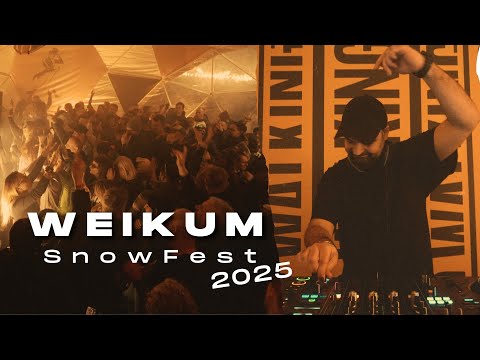 WEIKUM Live @ SnowFest Festival 2025 [Deep-House / Deep-Tech / Afro-Tech / Tech-House / House]