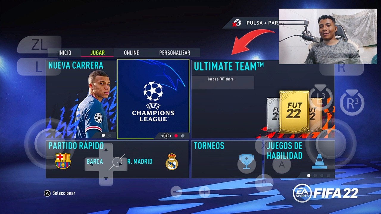 🤩 ESTE FIFA de Nintendo Switch Es el mejor para Celular GAMA Media/Baja Sin Errores - Eden emulador