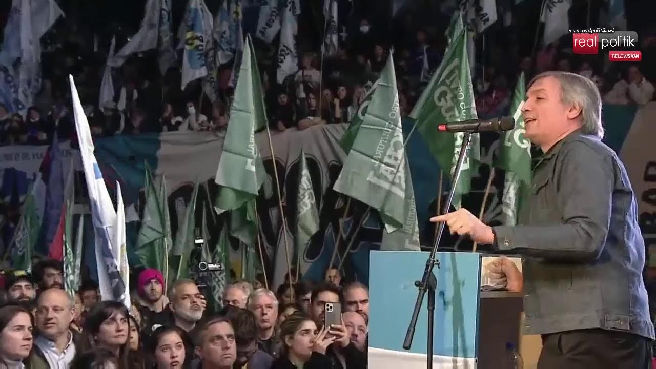 Máximo Kirchner en Escobar: "Algunos apoyaron a Guzmán y los dejó tirados"