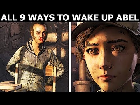 All 9 Ways To Wake Up Abel - The Walking Dead Final Season 4 Episode 3: Broken Toys