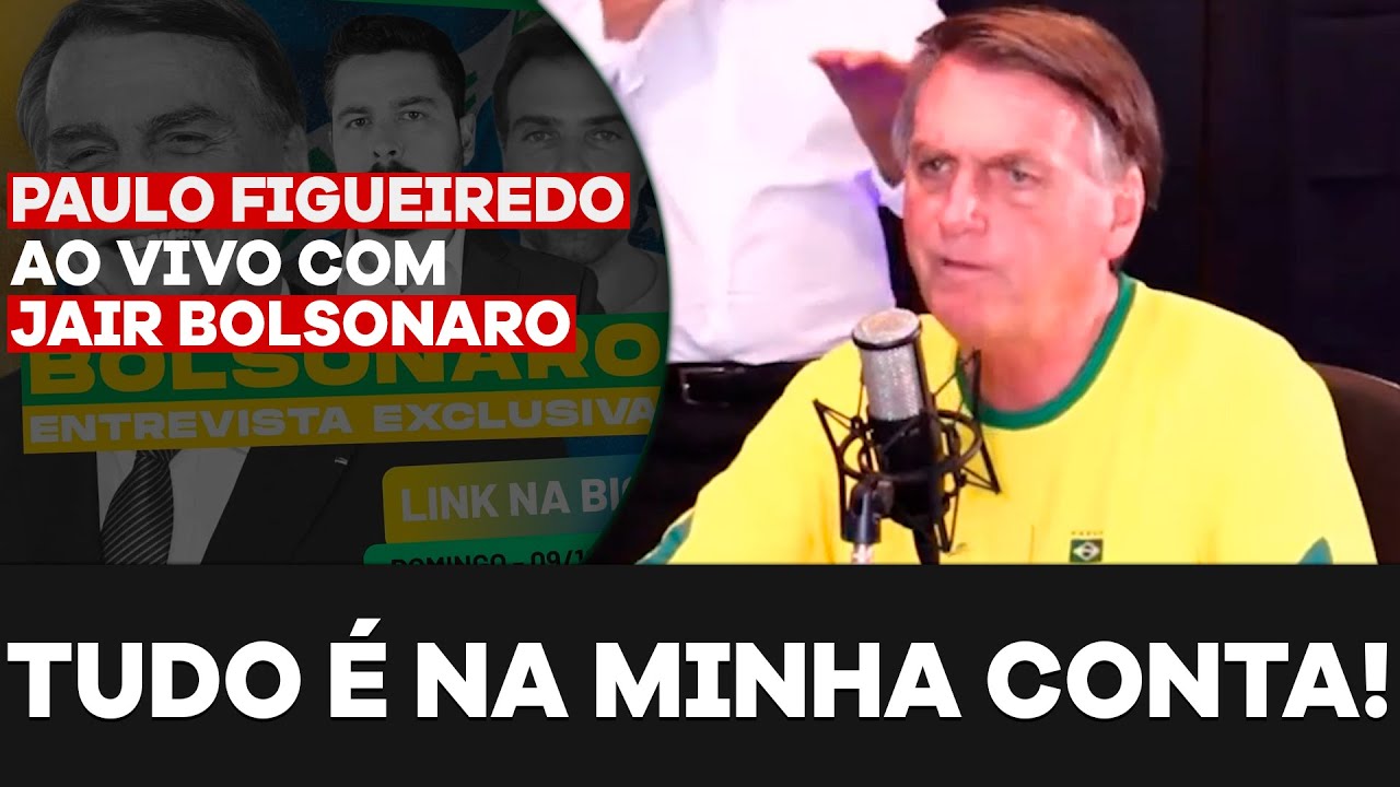 "ME CULPAM POR TUDO" - Jair Bolsonaro Fala Sobre Postura da Mídia em Seu Governo - BOLSONARO AO VIVO
