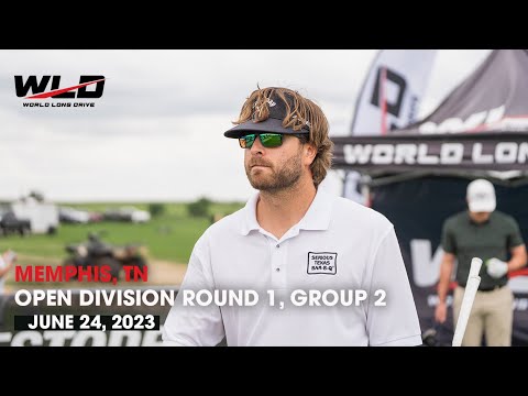 2023 World long Drive Memphis, TN | Open Division Round 1, Group 2