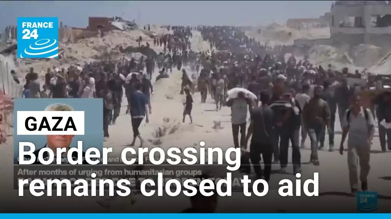 Gaza's Rafah border crossing to remain closed to humanitarian aid but to reopen for pedestrians