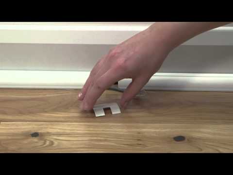 D-Line Quarter Round Clip-Over Cable Inlet/Outlet