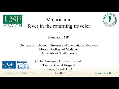 Malaria and Fever in the Returning Traveller -- Kami Kim, MD