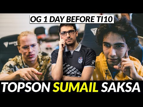 TOPSON SUMAIL vs SAKSA??? OG Civil War 1day before TI10