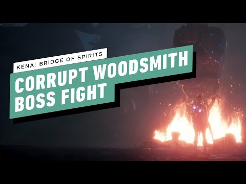 Kena: Bridge of Spirits Gameplay Walkthrough - Corrupt Woodsmith Boss Fight