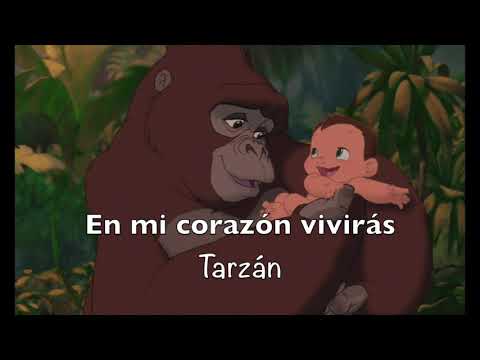 En mi corazón vivirás, Tarzán Phill Collins Letra