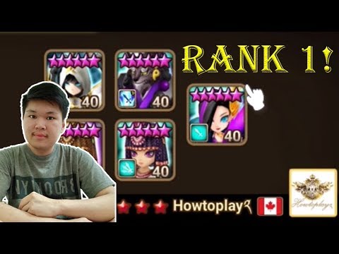 Summoners War - Matched Against Howtoplay (Rank 1 RTA Player) at Special League SWC 2019