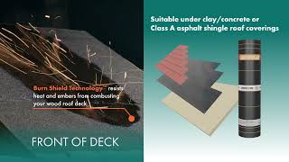 POLYANCHOR® XFR | Ember Resistant Fire Rated Underlayment