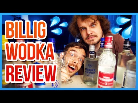 Der BESTE BILLIG WODKA von allen - #copyspace