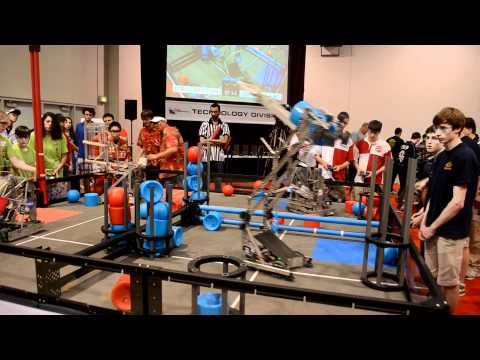 Quarter Final 3-2 On Technology at VEX World Championship