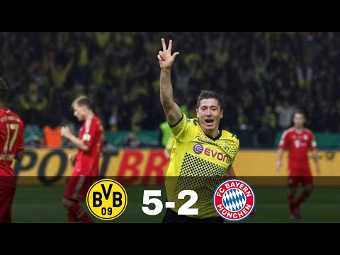 The day Lewandowski scored a HAT TRICK against Bayern Munich