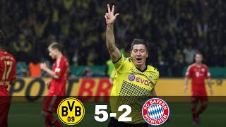 The day Lewandowski scored a HAT TRICK against Bayern Munich