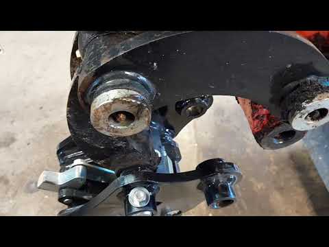 AGT mini excavator quick attach.