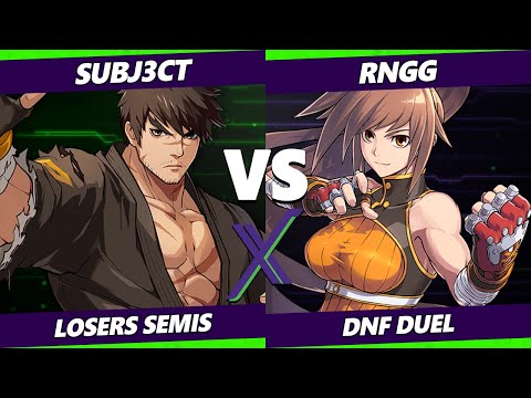 F@X 466 Losers Semis - SUBJ3CT (Grappler) Vs. RNGG (Striker) DNF Duel