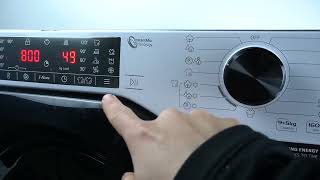 HAIER HWDQ90B416FWB-S - How to Use the Wool Cycle? | Gentle Care for Woolens