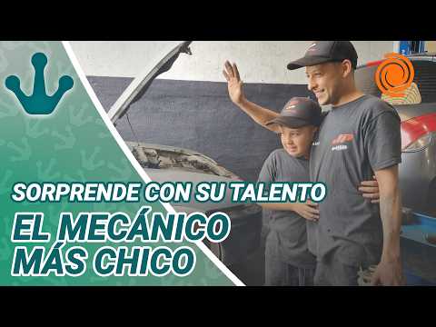 Santino, el mecánico de 10 años que sorprende en Alto Alberdi y ya deslumbra a los clientes
