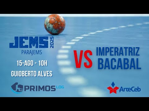 HANDEBOL MASC 13/14 | ARTECEB (IMPERATRIZ) vs BACABAL | 15 DE AGOSTO | JEM'S 2025