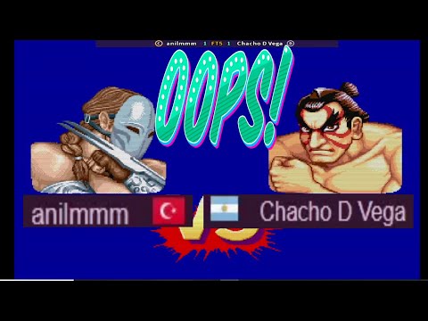 💢fightcade2 anilmmm 🆚 Chacho D Vega online street fighter 2 champion edition