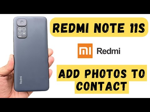 How to add photo to contacts in Redmi note 11s