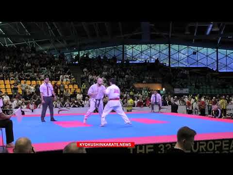 33rd EC IKO, 1/16 -80 Vanja Konvalinka (Serbia, aka) - Norbert Pallag (Hugary)