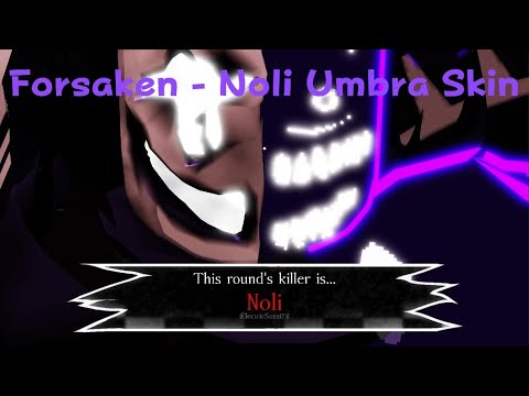 Roblox Forsaken - Noli Umbra Skin Gameplay