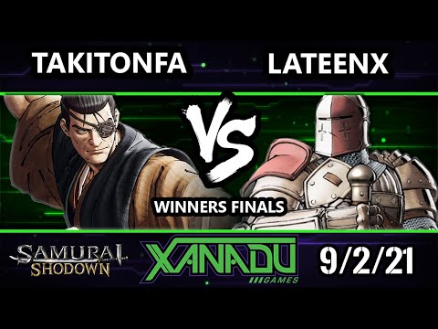 F@X 421 Winners Finals - TakiTonfa (Jubei) Vs. LATEENX (Warden) Samurai Shodown