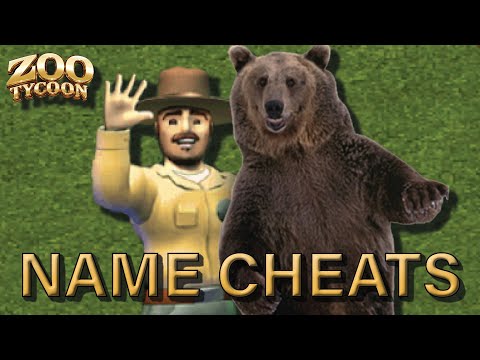 Staff/Animal Cheat Codes! (Zoo Tycoon 2001)