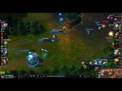 Graves saves soraka !!! league of legends