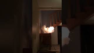 Exploding Toilet Slow Motion