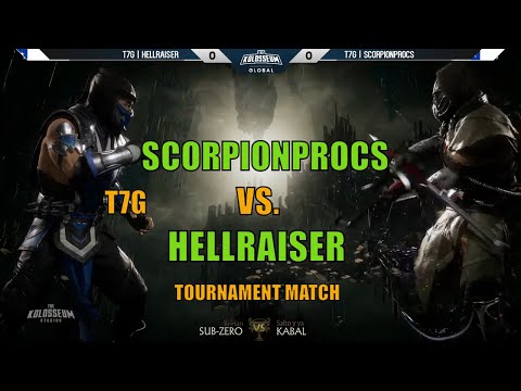 Hellraiser vs ScorpionProcs - Sub-Zero Vs Kabal - The Kolosseum Global LATAM South